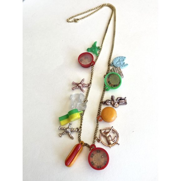 Vintage Jewelry Vintage Plastic Charm Necklace Poshmark